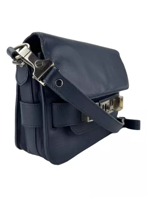 Bolsa com Alça Proenza Schouler PS11 Mini Azul Marinho