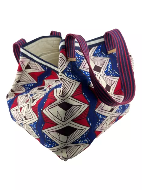 Bolsa com Alça Sardina Estampa Multicolor