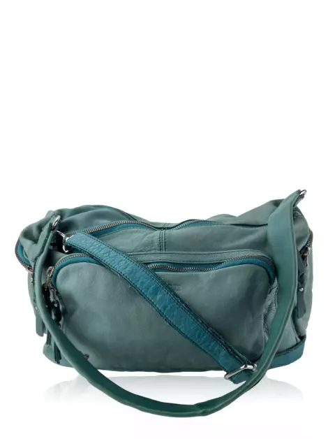 Bolsa com Alça Zadig & Voltaire Couro Azul