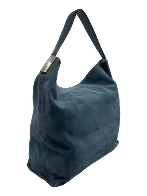Bolsa Hobo Coccinelle Camurça Azul