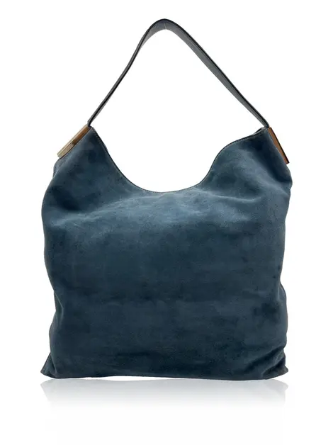 Bolsa Hobo Coccinelle Camurça Azul