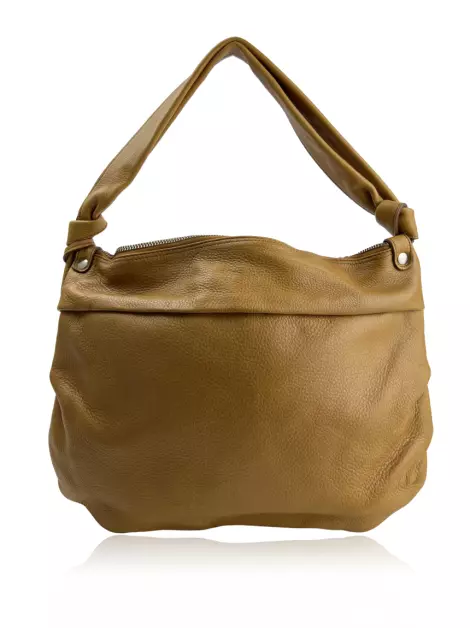 Bolsa Hobo Furla Couro Caramelo