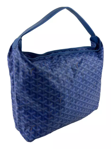 Bolsa Hobo Goyard Goyardine Fidji Zip Azul