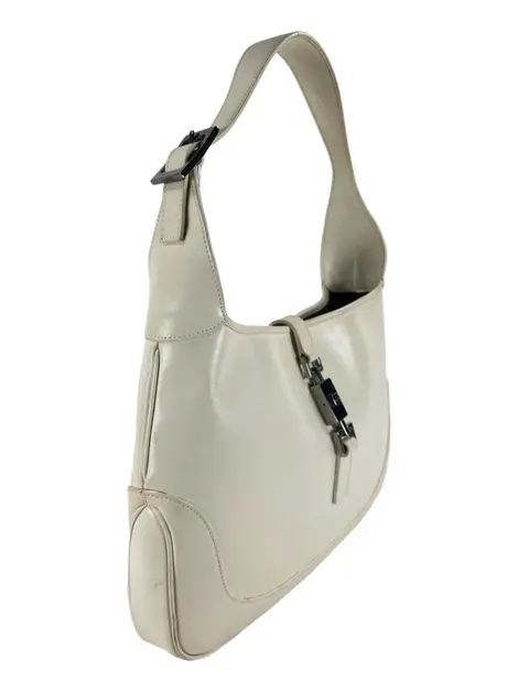 Bolsa Hobo Gucci Jackie Branca Vintage