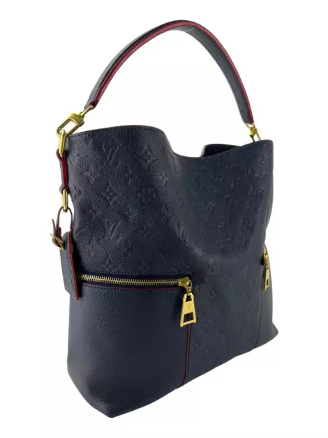 Bolsa Hobo Louis Vuitton Melie Empreinte Azul