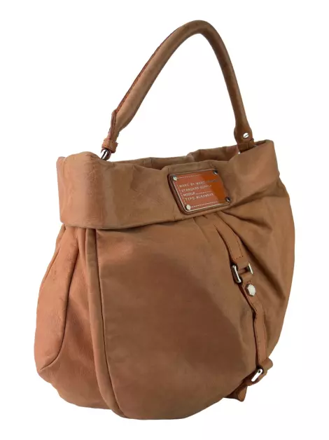 Bolsa Hobo Marc By Marc Jacobs Couro Salmão