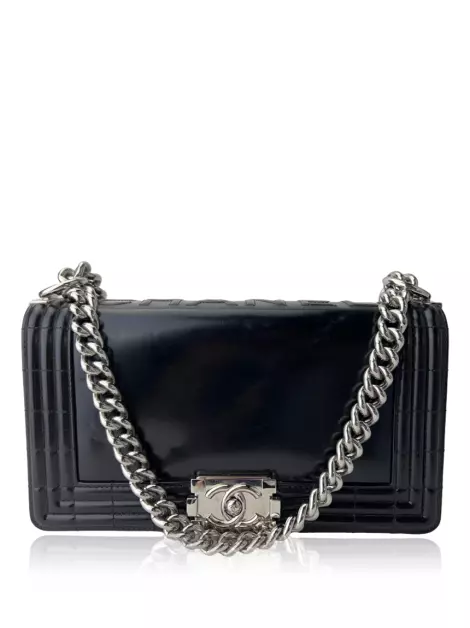Bolsa Tiracolo Chanel Boy Reverso Preta