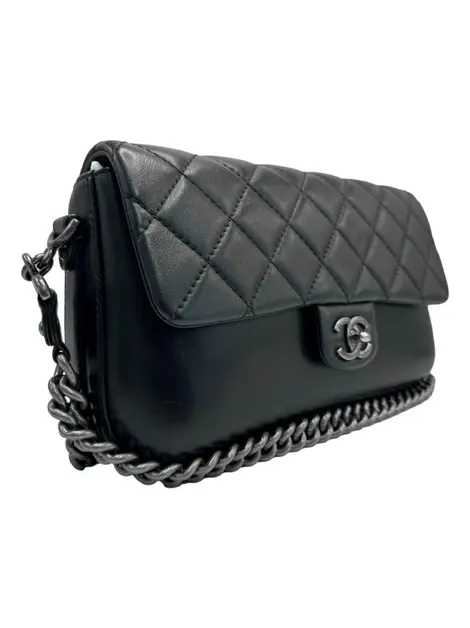 Bolsa Tiracolo Chanel Rock My Shoulder Preta