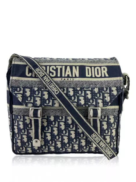 Bolsa Tiracolo Christian Dior Diorcamp Oblique