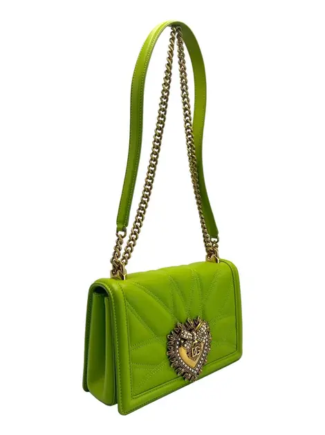 Bolsa Tiracolo Dolce & Gabbana Devotion Verde