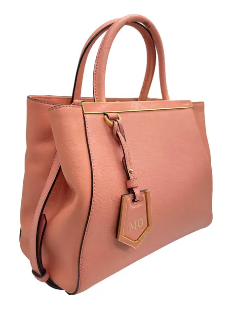 Bolsa Tiracolo Fendi 2Jours Rosa