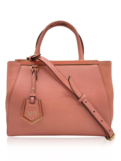 Bolsa Tiracolo Fendi 2Jours Rosa