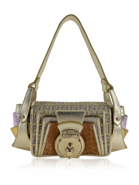 Bolsa Tiracolo Fendi Compilation Multicolor