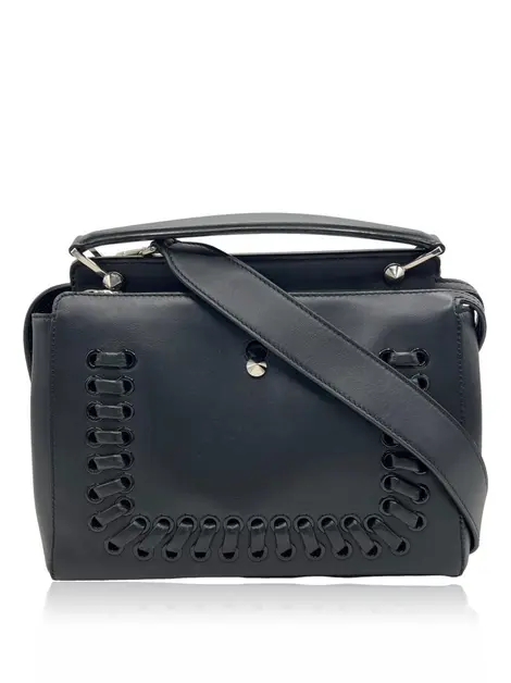 Bolsa Tiracolo Fendi Dotcom Preta