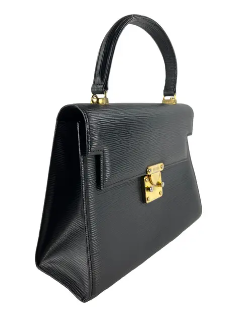 Bolsa Tiracolo Fendi Epi Preta