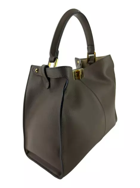 Bolsa Tiracolo Fendi Peekaboo X-Lite Marrom