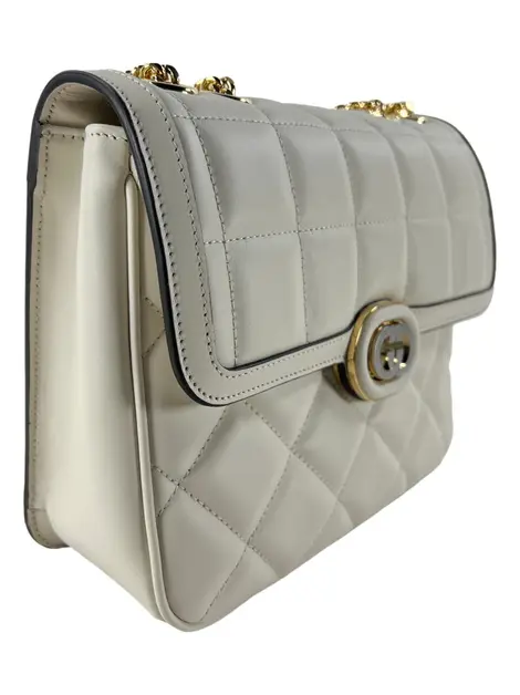Bolsa Tiracolo Gucci Deco Off White