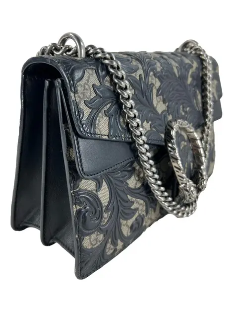 Bolsa Tiracolo Gucci Dionysus Arabesque GG Supreme