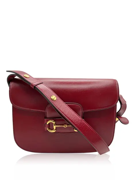 Bolsa Tiracolo Gucci Horsebit 1955 Vermelha