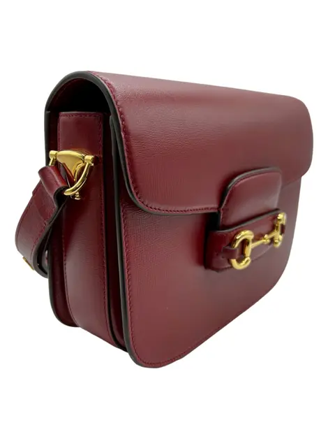 Bolsa Tiracolo Gucci Horsebit 1955 Vermelha