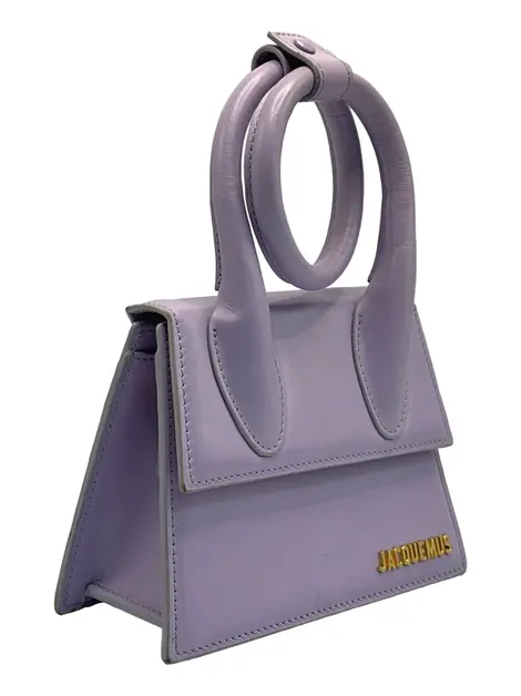 Bolsa Tiracolo Jacquemus Le Chiquito Lilás