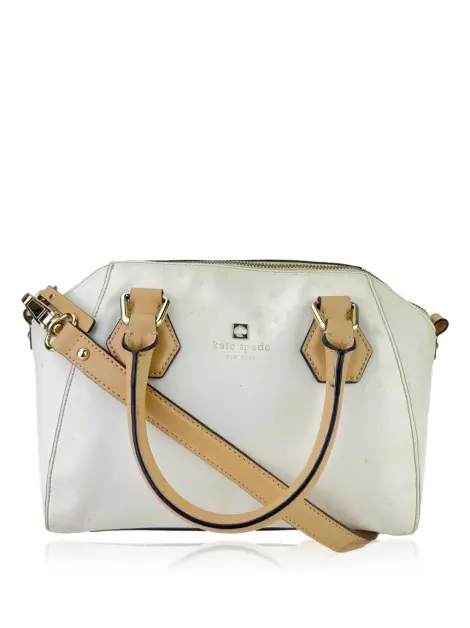 Bolsa Tiracolo Kate Spade Couro Branco