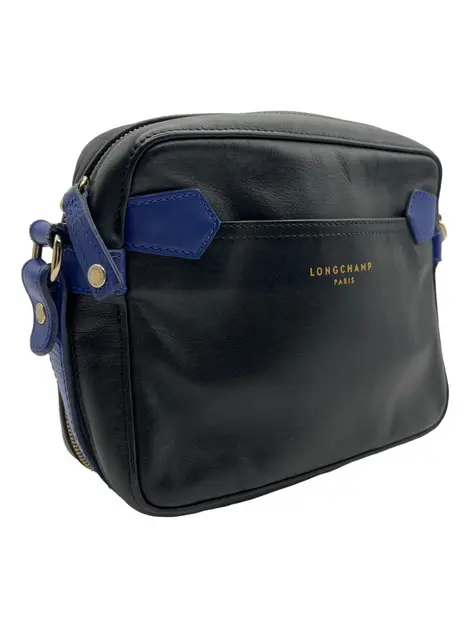 Bolsa Tiracolo Longchamp Camera Preta