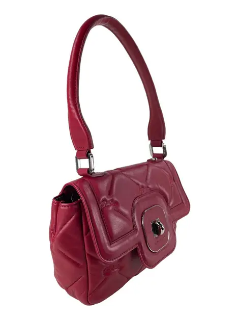 Bolsa Tiracolo Longchamp Couro Vermelha