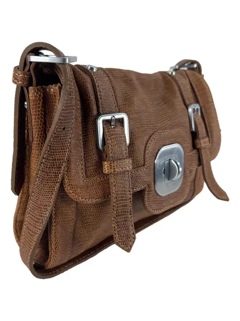 Bolsa Tiracolo Longchamp Gatsby Marrom