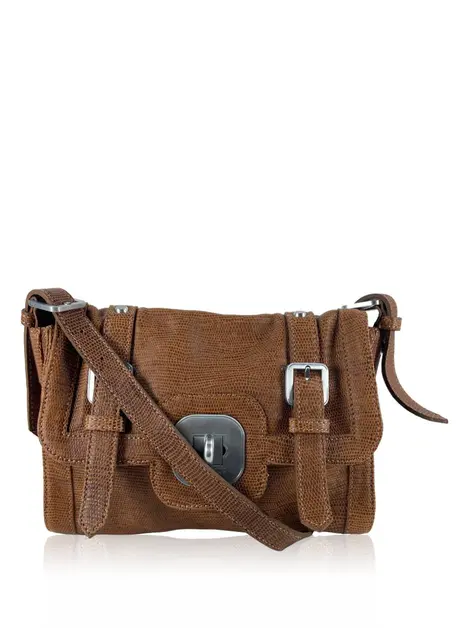 Bolsa Tiracolo Longchamp Gatsby Marrom