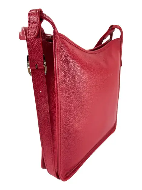 Bolsa Tiracolo Longchamp Le Foulonné M Vermelha