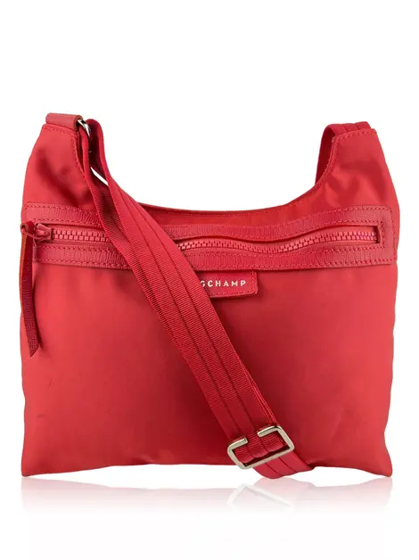 Bolsa Tiracolo Longchamp Le Pliage Neo Vermelha
