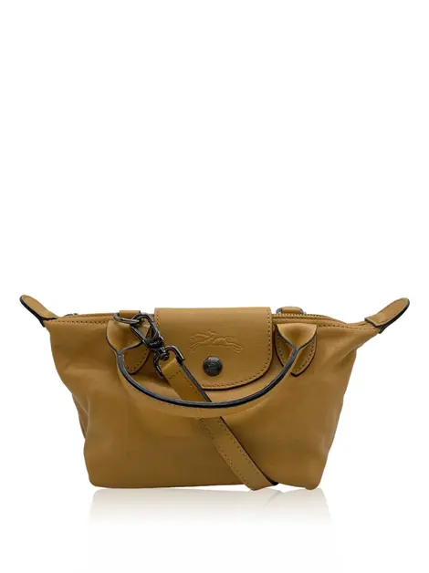 Bolsa Tiracolo Longchamp Le Pliage Xtra XS Honey