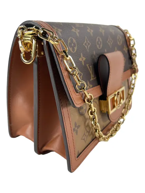 Bolsa Tiracolo Louis Vuitton Dauphine Reverse Monograma