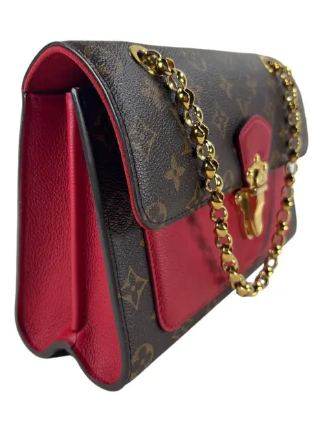 Bolsa Tiracolo Louis Vuitton Victoire Canvas Monograma Cherry