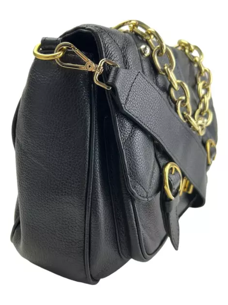 Bolsa Tiracolo Luiza Barcelos Matelassê Preta