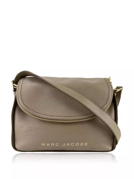Bolsa Tiracolo Marc Jacobs The Groove Couro Bege
