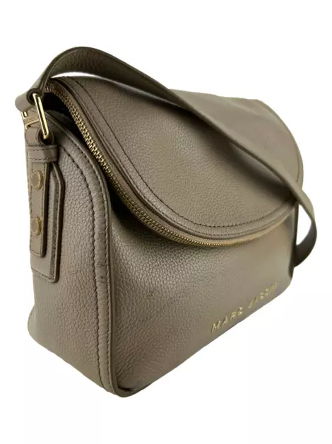 Bolsa Tiracolo Marc Jacobs The Groove Couro Bege