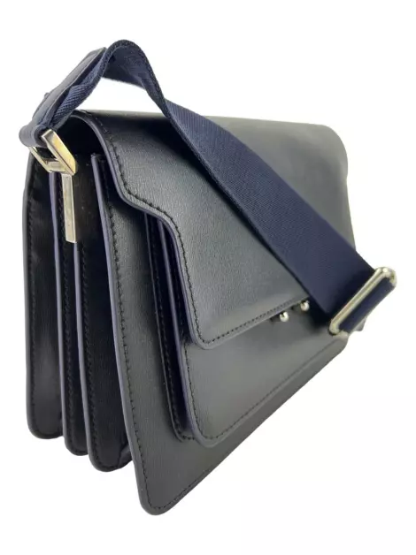 Bolsa Tiracolo Marni Trunk Preto