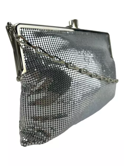 Bolsa Tiracolo Paco Rabanne Pixel Frame Prateada