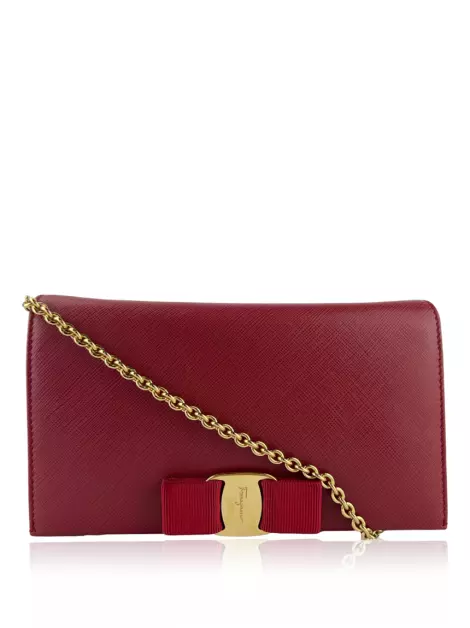 Bolsa Tiracolo Salvatore Ferragamo WOC Miss Vara Vermelha