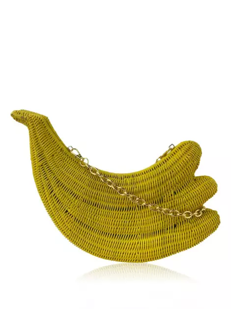 Bolsa Tiracolo Serpui Banana Amarela