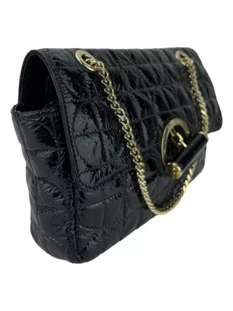 Bolsa Tiracolo Tufi Duek Couro Preta