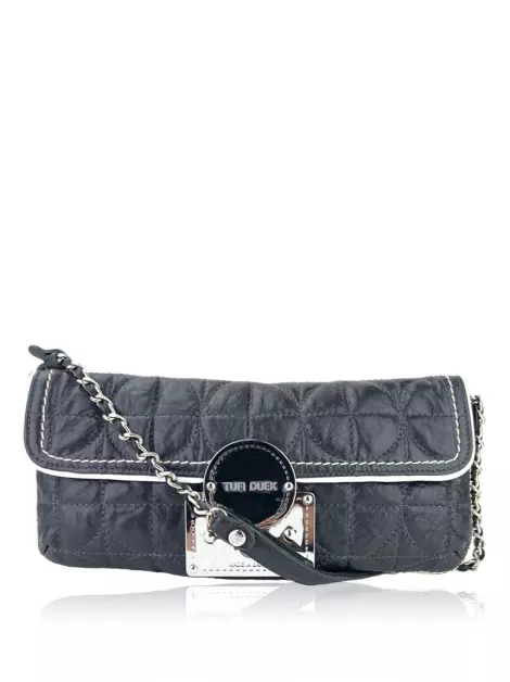 Bolsa Tiracolo Tufi Duek Matelassê Preta