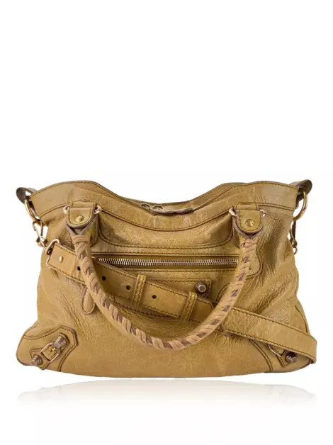 Bolsa Tote Balenciaga Town Giant 12 Bege