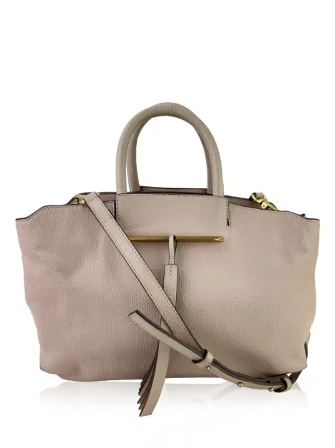 Bolsa Tote Brian Atwood Grace East-West Couro Bege