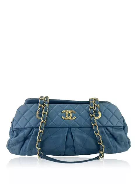 Bolsa Tote Chanel Chic Azul