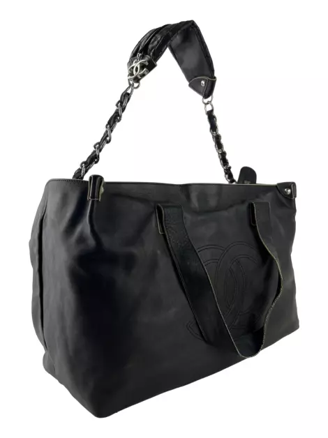 Bolsa Tote Chanel Edgy Preta