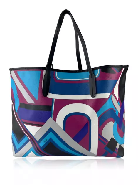 Bolsa Tote Emilio Pucci Canvas Estampado