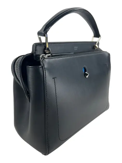 Bolsa Tote Fendi Dotcom Preta